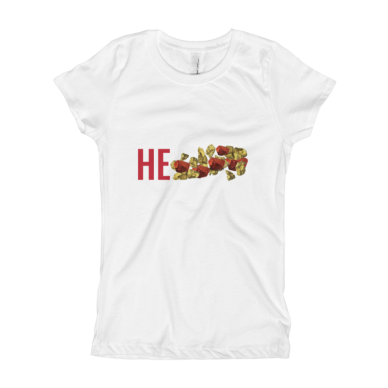 He Rocks Girl's T-Shirt