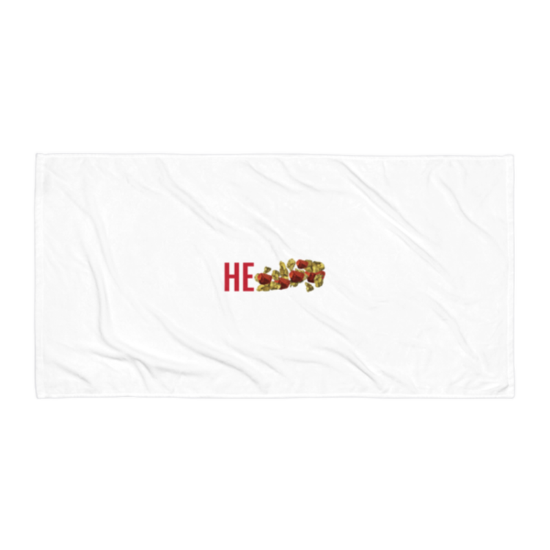 He Rocks Beach Towel
