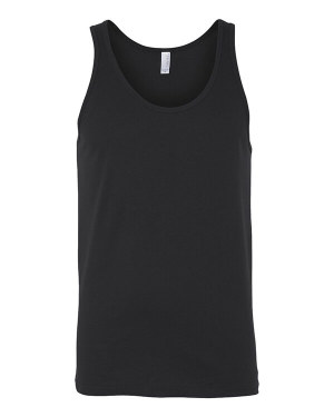Bella + Canvas 3480 Unisex Jersey Tank with Tear Away Label