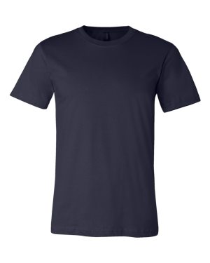 Bella + Canvas 3001 Unisex Short Sleeve Jersey T-Shirt with Tear Away Label