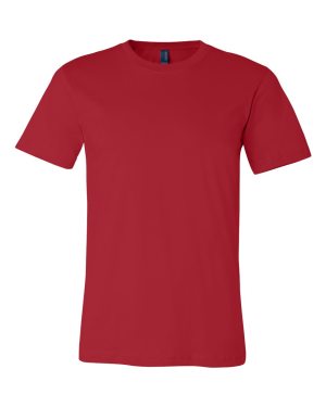 Bella + Canvas 3001 Unisex Short Sleeve Jersey T-Shirt with Tear Away Label